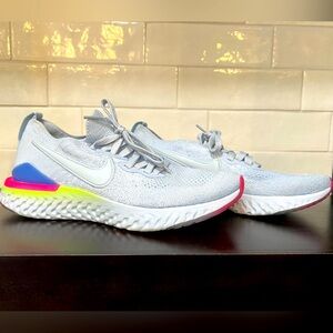 Nike Epic React Flyknit 2 Tennis Size 8.5 - Worn Once